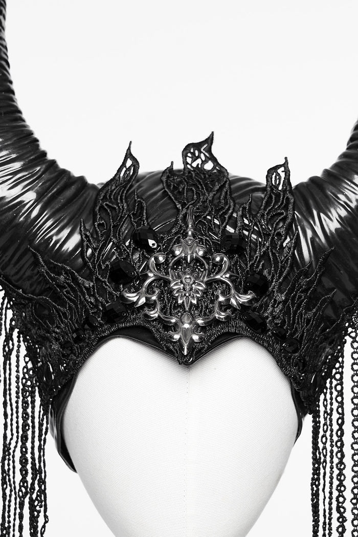 maleficent horned headpiece headdress