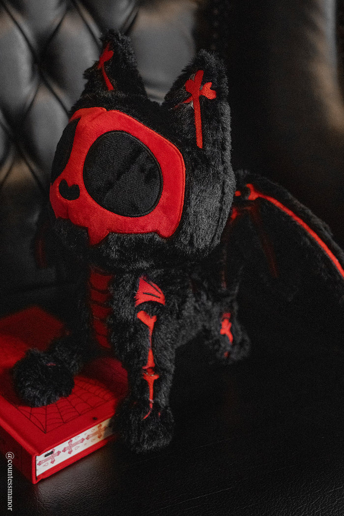 vampire batwing cat toy