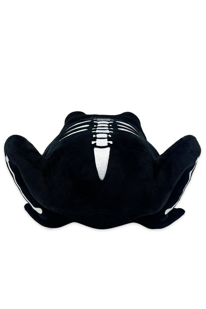 dia de los muertos skeleton toad plush toy stuffed animal