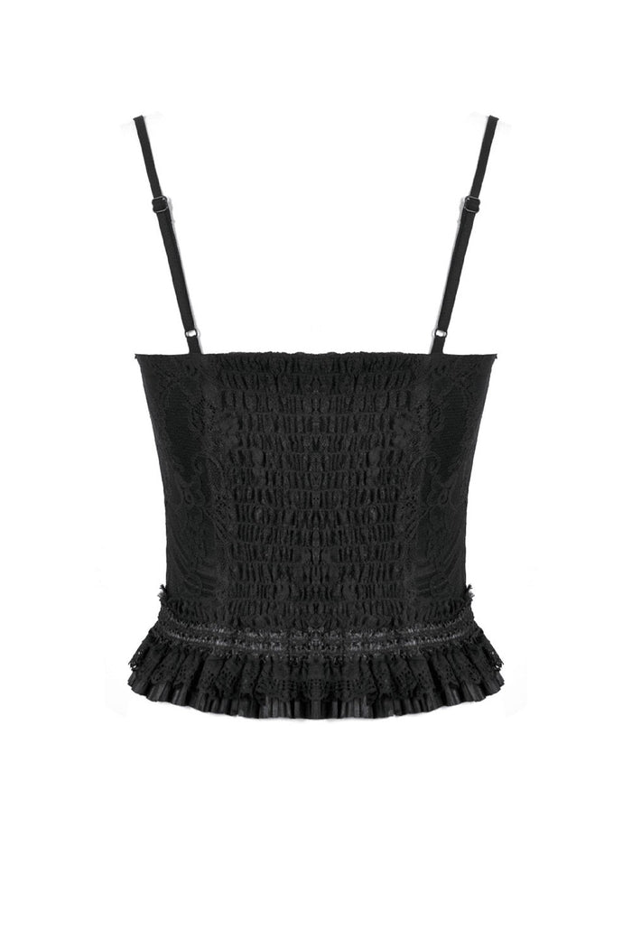 corset gothic tank top