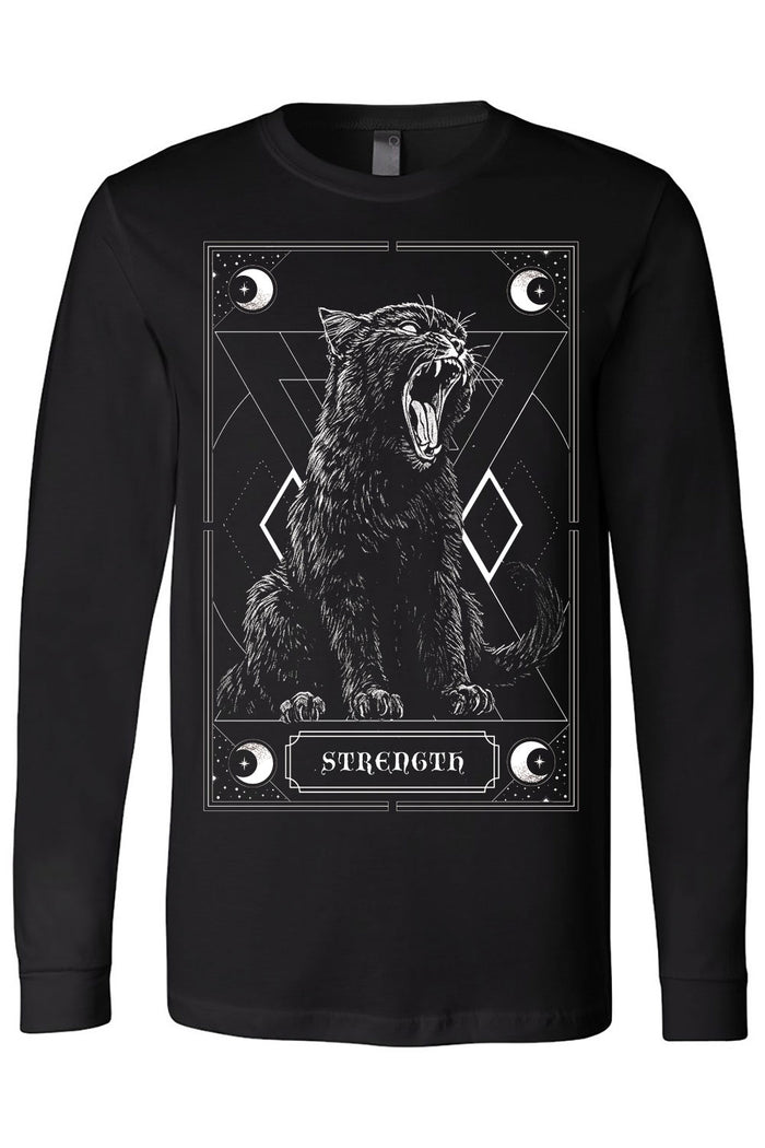 mens long sleeve tarot card shirt