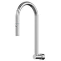 Suprema Retractable Wall Spout - Satin SUP800RLS - The Blue Space