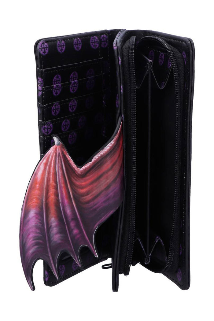 Take Flight Embossed Dragon Wallet