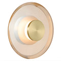 Telbix Amity Wall Light Amber AMITYWB25-BRSAM - The Blue Space