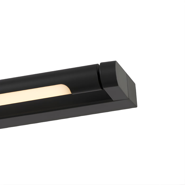 Details Telbix Arvin 60 Vanity Wall Light Black  ARVINWB60-BK3C - The Blue Space