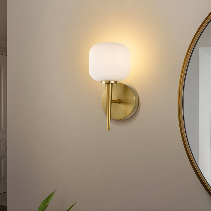 Lifestyle Telbix Bobo 1 Wall Light Antique Gold  BOBOWB1-AGOM - The Blue Space
