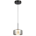 Telbix Cedro 1 Pendant Light Black  CEDROPE1-BK - The Blue Space