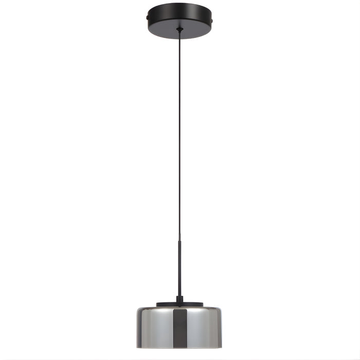 Off Telbix Cedro 1 Pendant Light Black  CEDROPE1-BK - The Blue Space