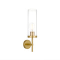 Telbix Garot Wall Light Antique Gold Clear  GAROTWB-AGCL - The Blue Space
