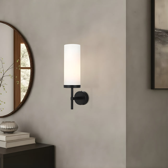 Lifestyle Telbix Garot Wall Light Black Opal Matte  GAROTWB-BKOP - The Blue Space