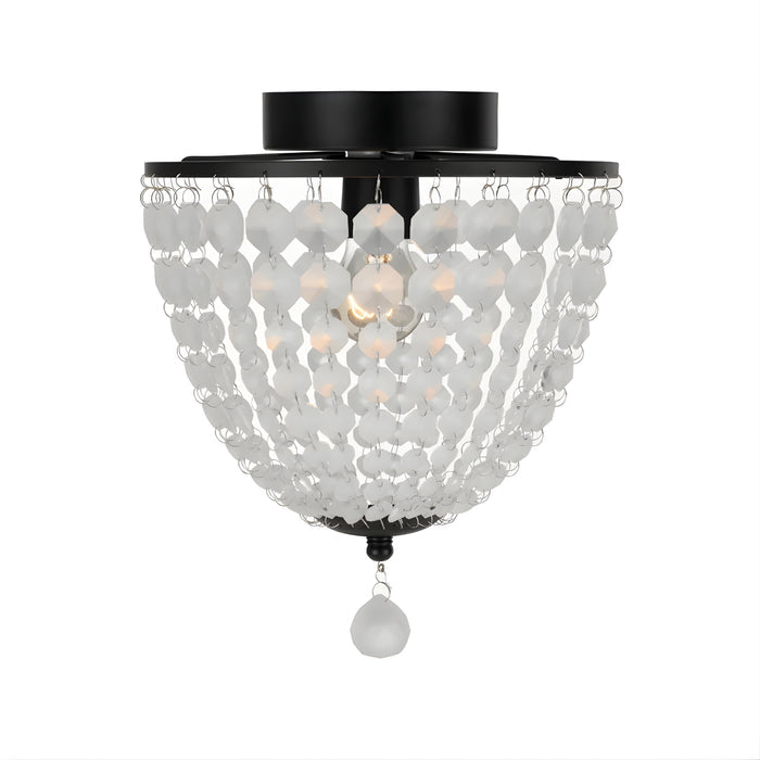Telbix Grace Batten Fix Ceiling Light Black  GRACEBF.23-BK - The Blue Space