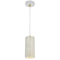 Single Telbix Jornel Pendant Light White Marble JORNELPE-WHM - The Blue Space