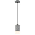 Single Telbix Kolisa 1 Pendant Light Grey KOLISAPE1-GY - The Blue Space