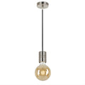 Telbix Lang Cord Set Pendant Light Nickel  LANGCS-NKBK - The Blue Space