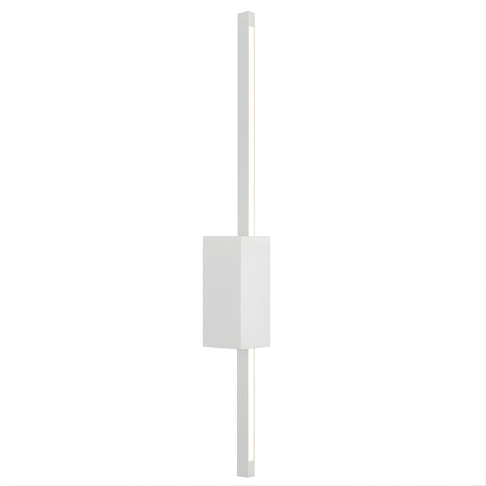 Side View Telbix Madras 60cm Wall Light White  MADRASWB60-WH - The Blue Space
