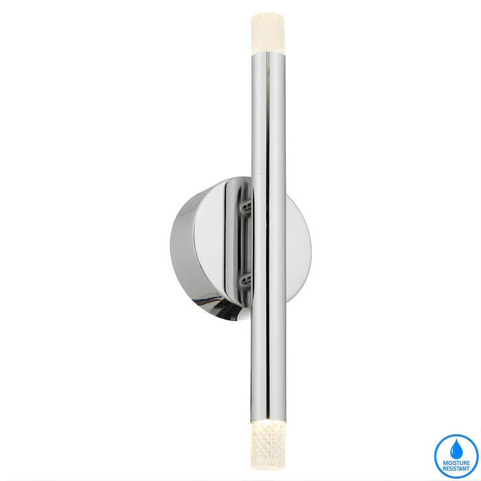 Telbix Milazo 2 Wall Light Chrome  MILAZOWB2-CH3K - The Blue Space