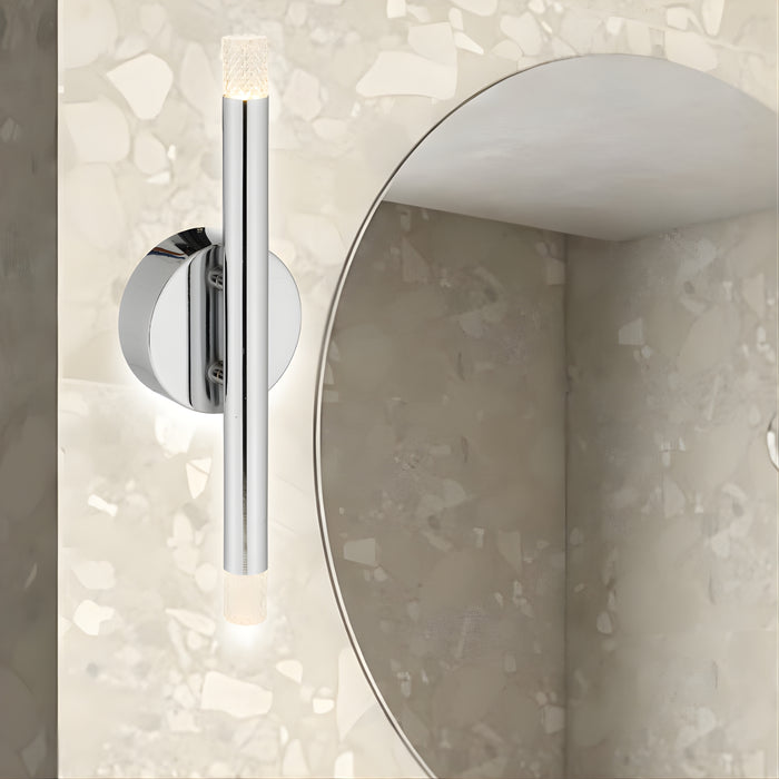 Lifestyle Telbix Milazo 2 Wall Light Chrome  MILAZOWB2-CH3K - The Blue Space