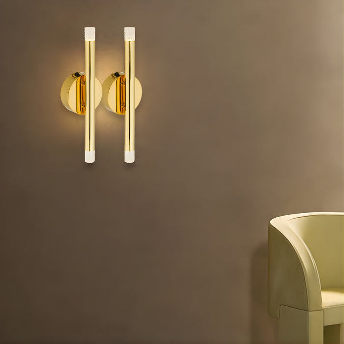 Double Telbix Milazo 2 Wall Light Gold  MILAZOWB2-GD3K - The Blue Space