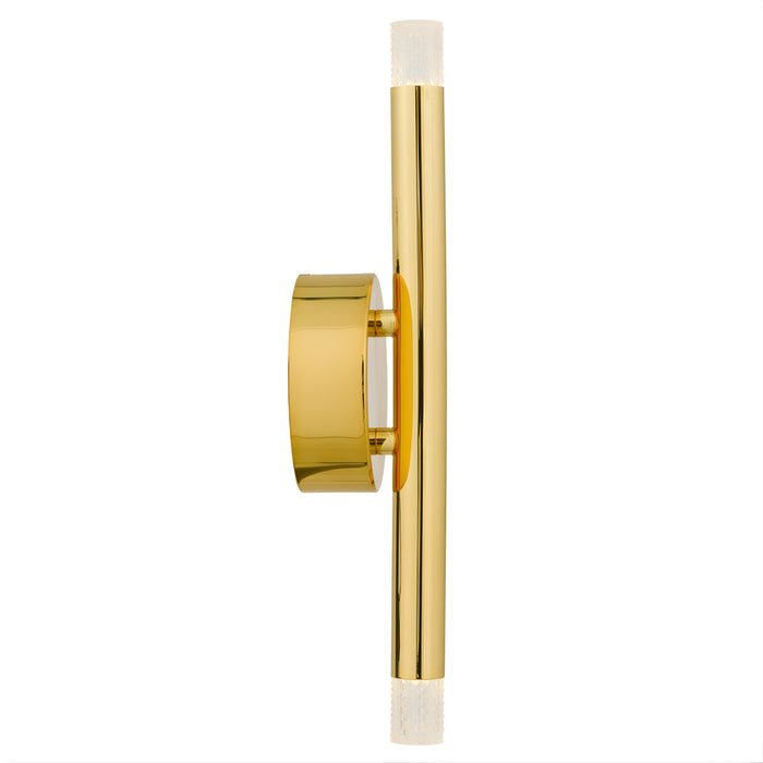 Off Telbix Milazo 2 Wall Light Gold  MILAZOWB2-GD3K - The Blue Space