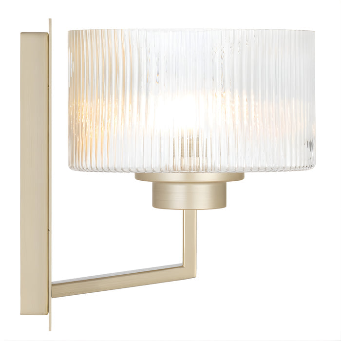 Side View Telbix Moreno II Wall Light Antique Silver MORENO2WB-AS - The Blue Space
