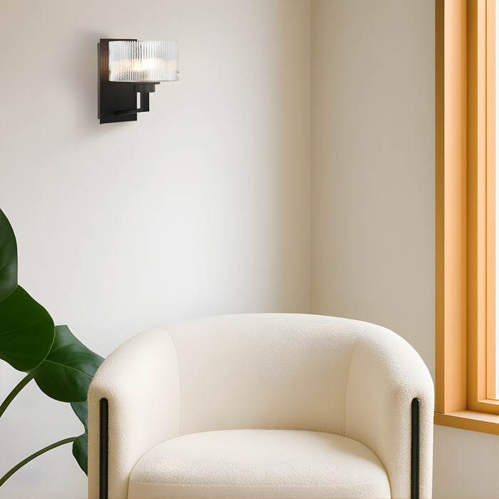 Lifestyle Telbix Moreno II Wall Light Black MORENO2WB-BK - The Blue Space