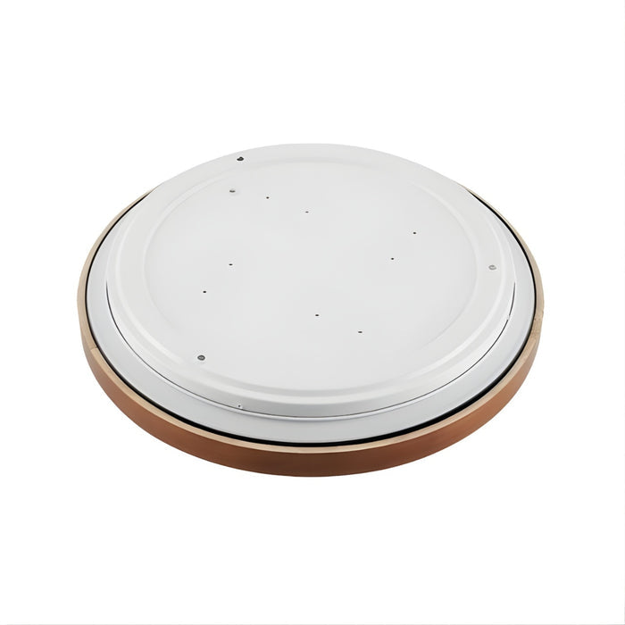 Back Telbix Orlin 12W Led Oyster Walnut ORLINOY30-WD3C - The Blue Space