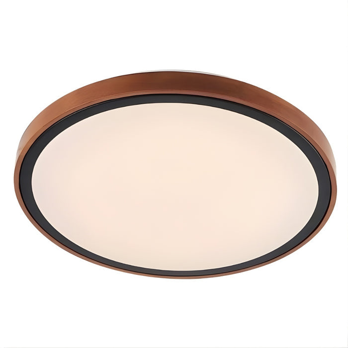 Telbix Orlin 36W Led Oyster Walnut ORLINOY50-WD3C - The Blue Space