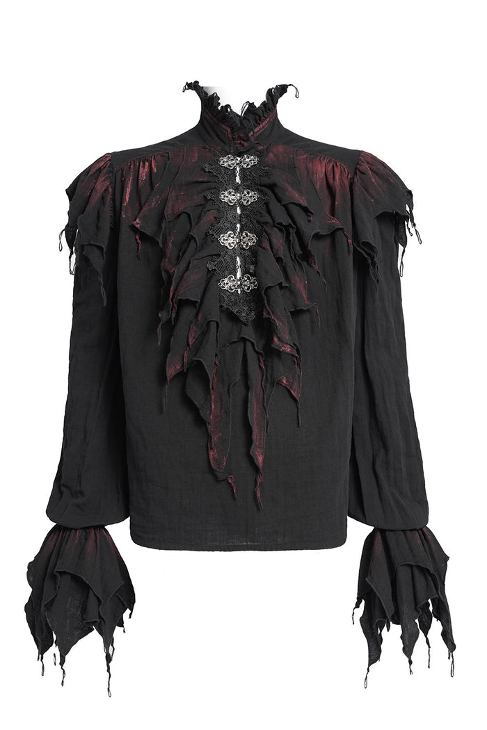 Devil Fashion plus size mens black top