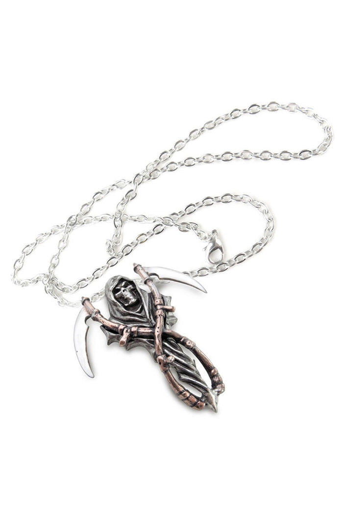 Grim Reaper Scythe Goth Jewelry Accessory
