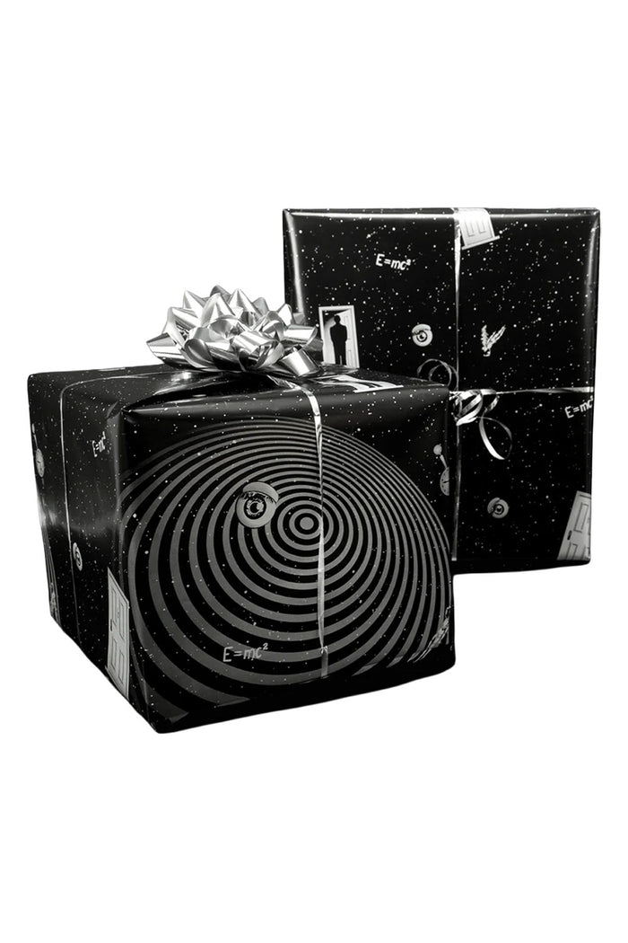premium weight horror twilight zone wrapping paper