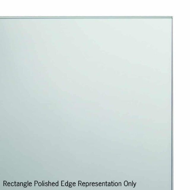 Close Thermogroup Rectangle Mirror with Sandblasted Border 600x750mm SS6075HN - The Blue Space