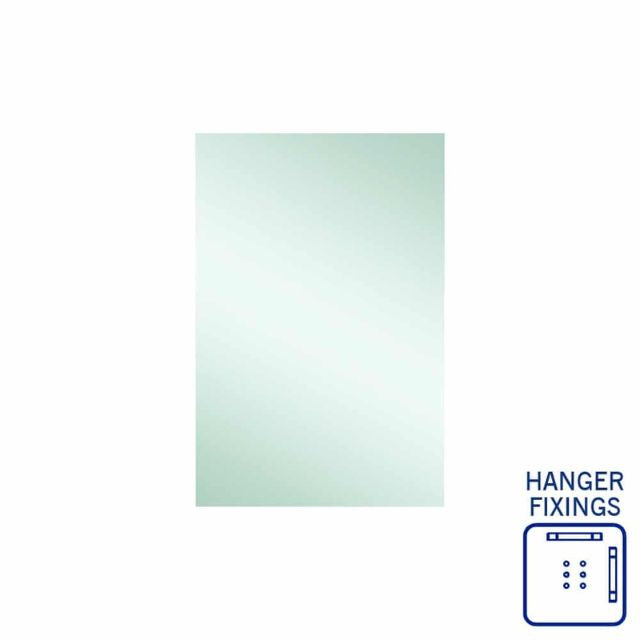 Thermogroup Rectangle Polished Edge Mirror 600x900mm JS6090HN - The Blue Space