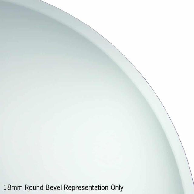 Close Thermogroup Round 18mm Bevel Edge Mirror 700mm KR7070HN - The Blue Space