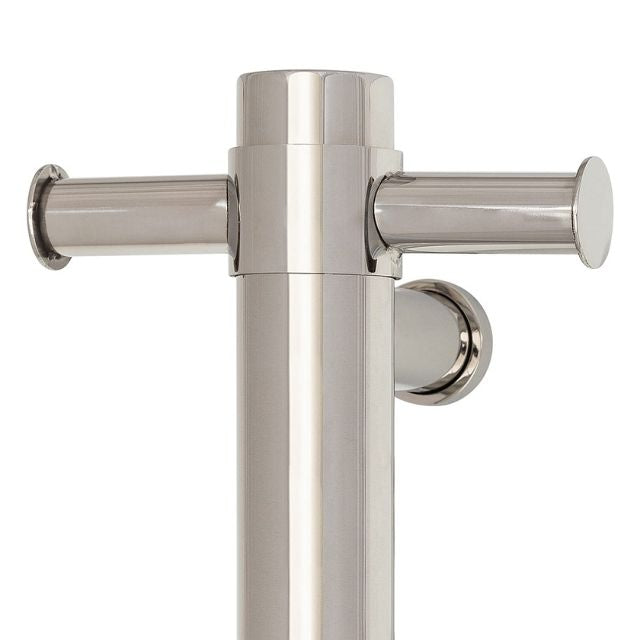 Close Thermogroup Thermorail Straight/Round Non-Heated Vertical Bar 900x142x100mm With Optional Hook UVS900H - The Blue Space
