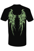 Mens tinker hell gothic tinkerbell printed shirt back