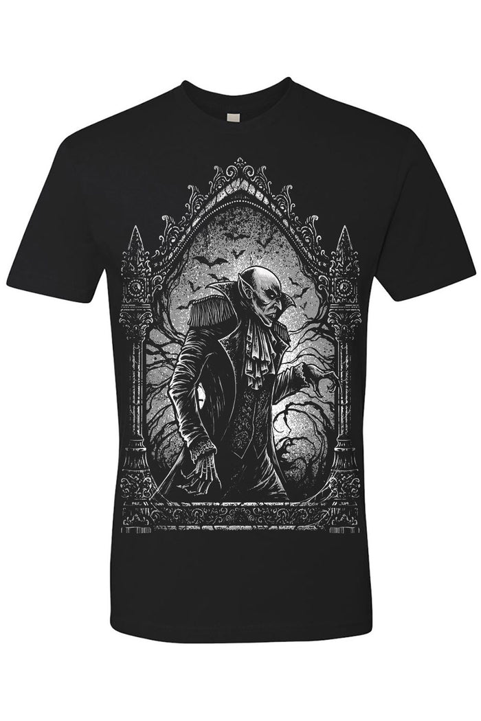 mens gothic architecture shirt