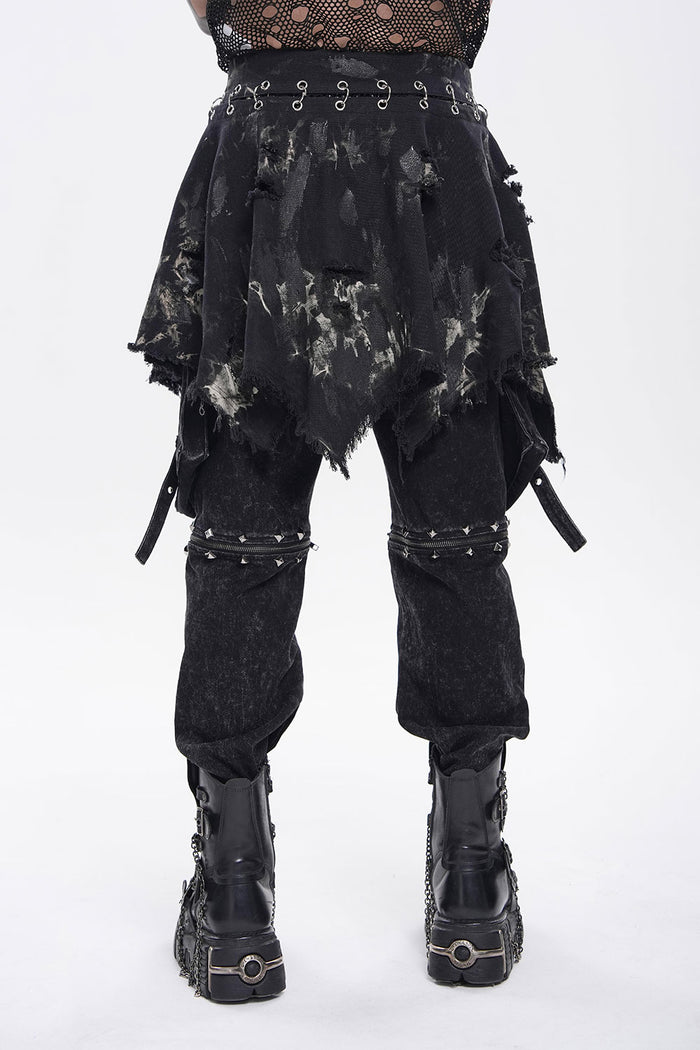 Punk skirt for men