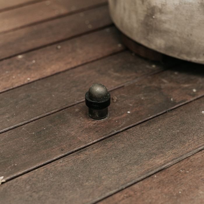 Tradco Domed Door Stop Antique Brass 2281 - The Blue Space