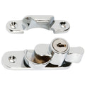 Tradco Key Operated Locking Sash Fastener Chrome Plated 1608 - The Blue Space