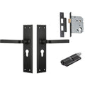 tradco-menton-lever-long-backplate-entrance-set-with-high-security-lock-antique-copper-0681KENTREURO57KK-spec-sheet-the-blue-space