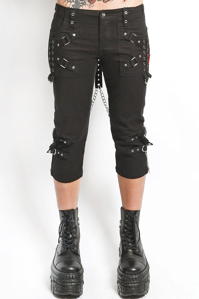 punk capri pants