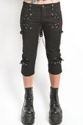 punk capri pants