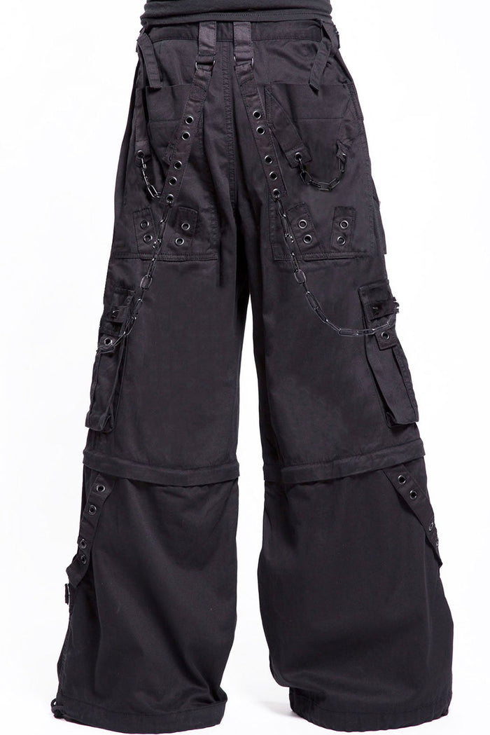 gothic baggy cargo pants by tripp NYC with straps