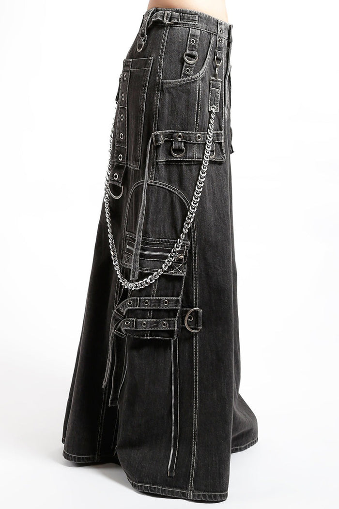 Tripp NYC Strength Skirt [BLACK DENIM]