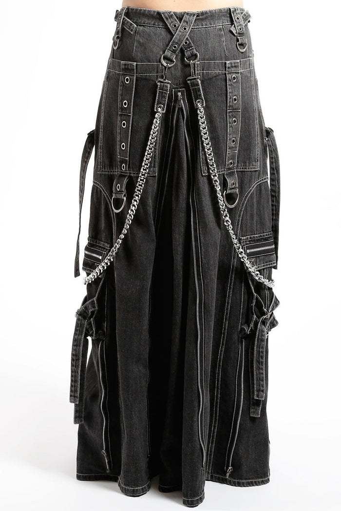Tripp NYC Strength Skirt [BLACK DENIM]