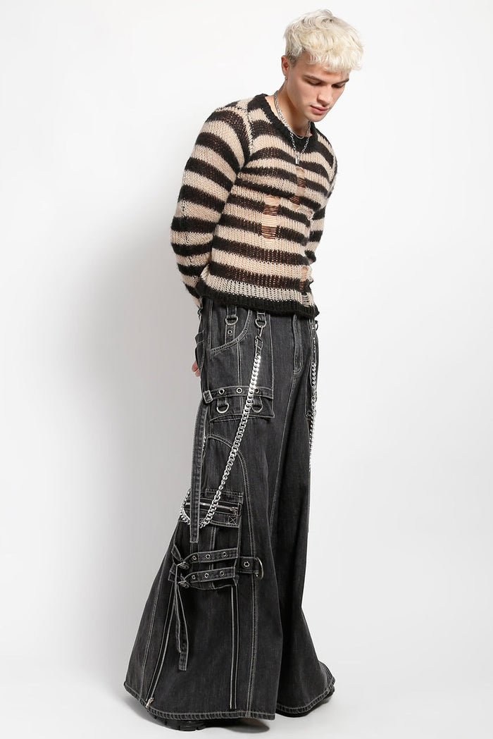 Tripp NYC Strength Skirt [BLACK DENIM]