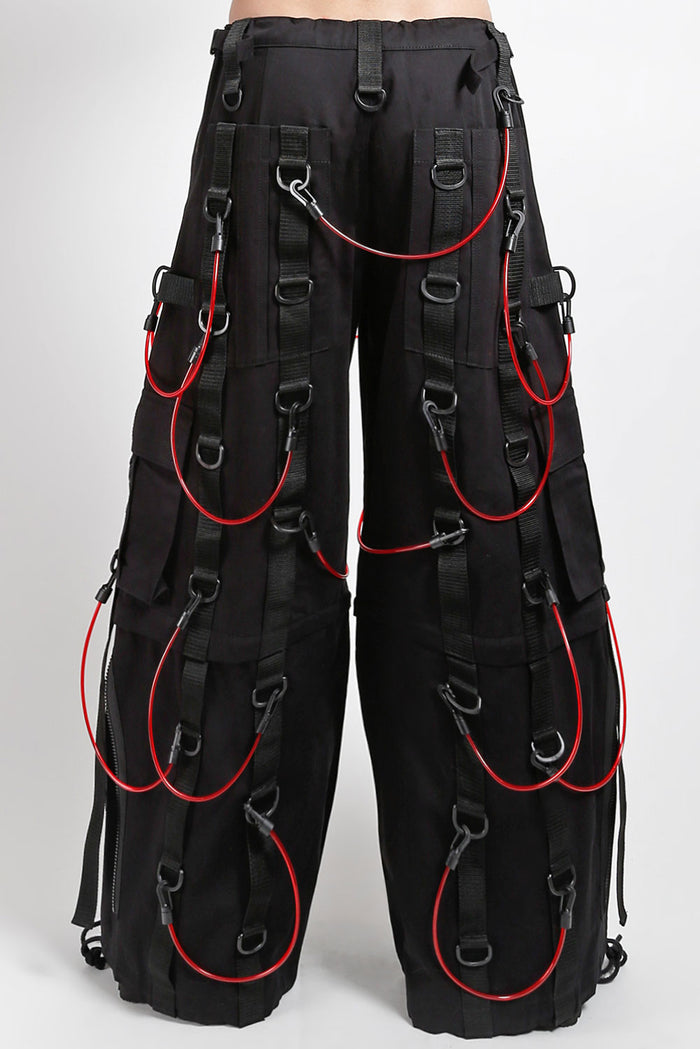 Tripp NYC Transfusion Pants [Black/Red]