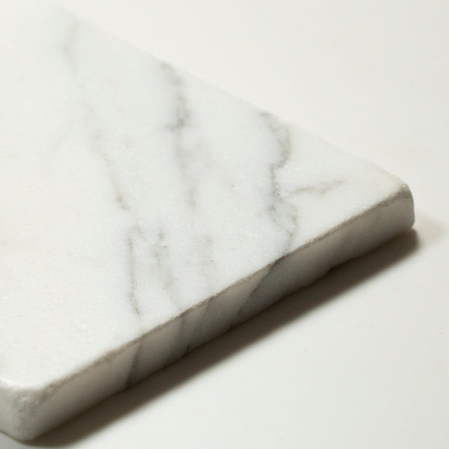 Tumbled Natural Calacatta Gold Marble Square Tile 100mm x 100mm