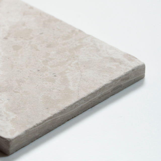 Tumbled Natural Grey Woodstone Square Tile 100mm x 100mm