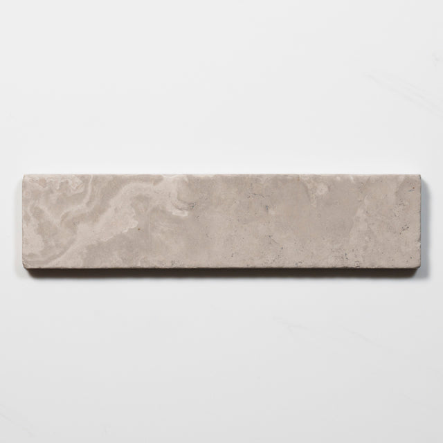 Tumbled Natural Grey Woodstone Subway Tile 50mm x 200mm